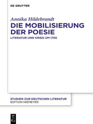 cover image of Die Mobilisierung der Poesie